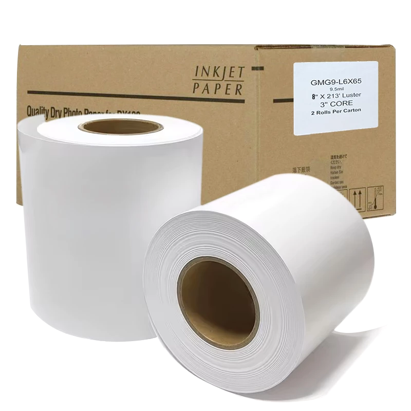 Papel Fotográfico Luster 8"