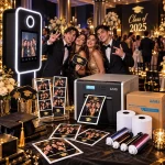 Kit Impresora Hiti P525l Papel Fotográfico Photo Booth